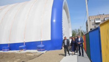 Надувной спортзал в Крымске