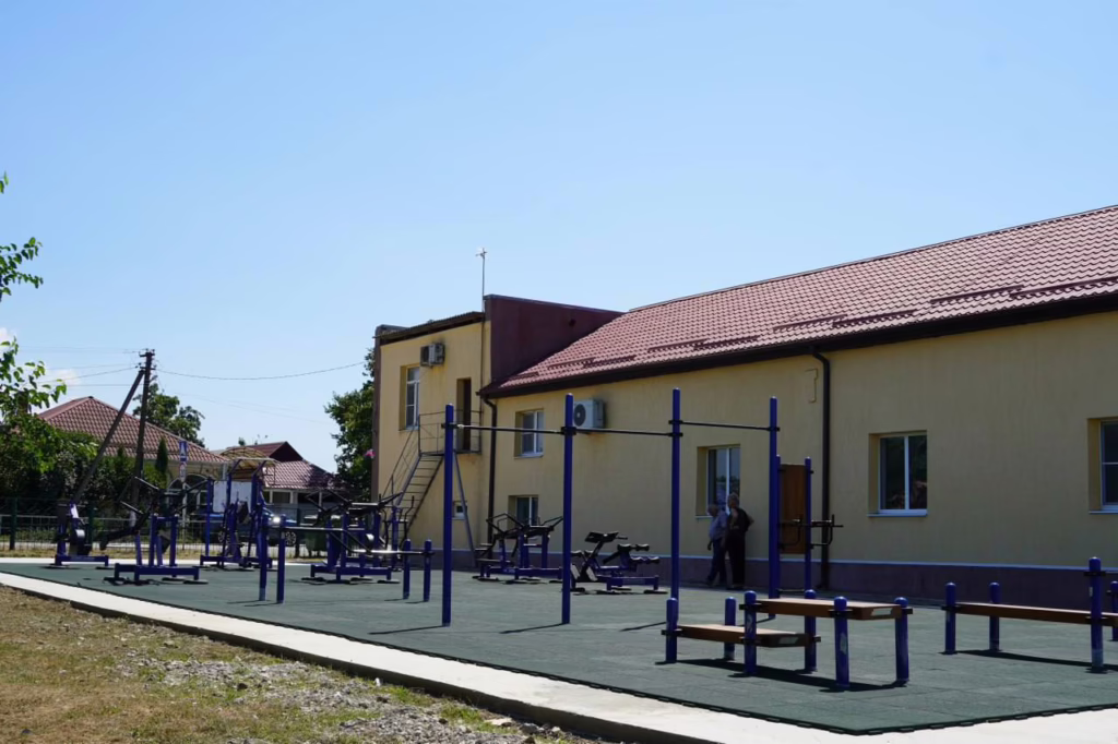 В станице Варениковской Крымского района открыли новую площадку ГТО