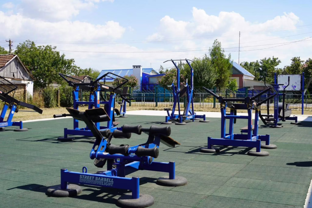 В станице Варениковской Крымского района открыли новую площадку ГТО