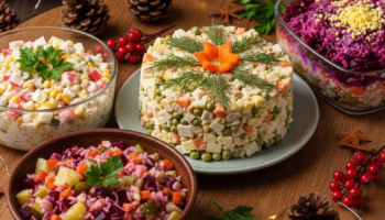 Каким должен быть самый правильный новогодний салат по мнению жителей Крымска