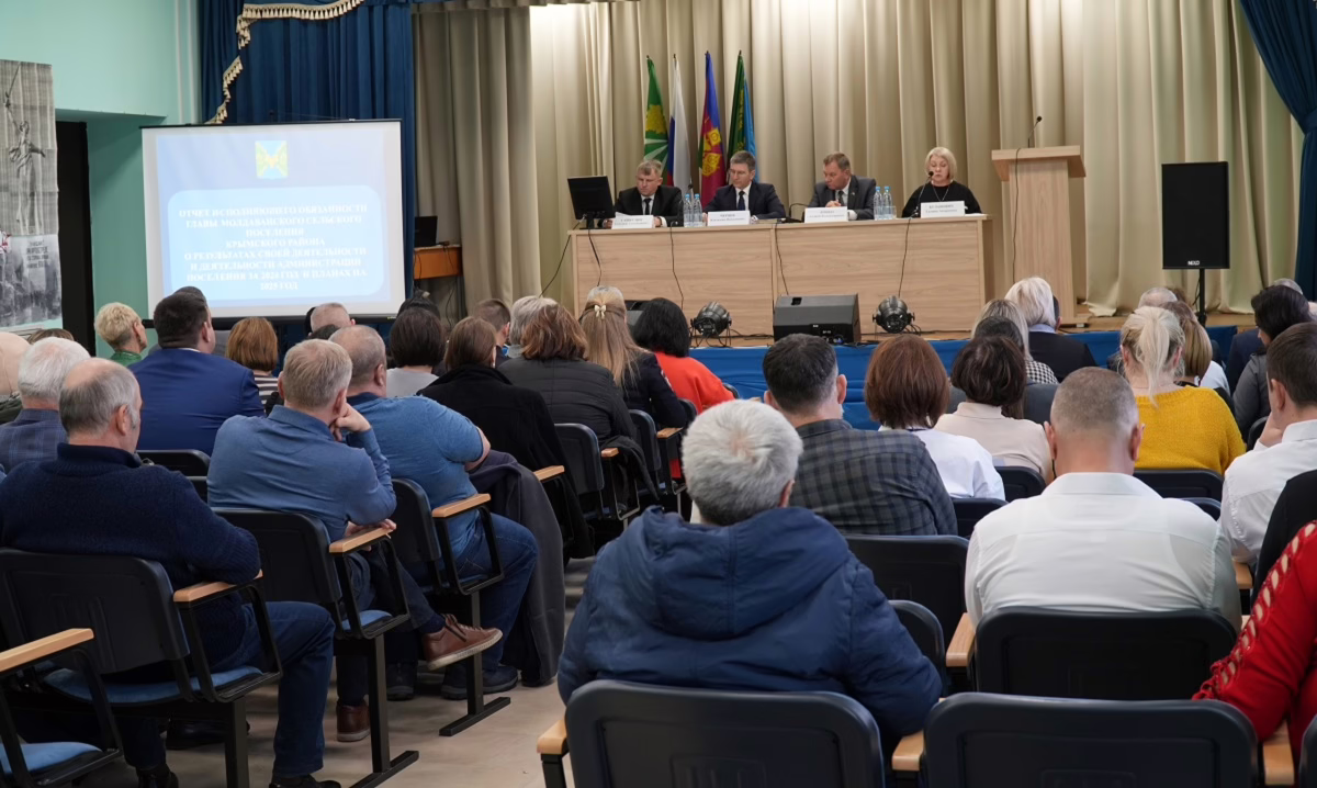 Главы всех поселений Крымского района отчитаются за 2025 год