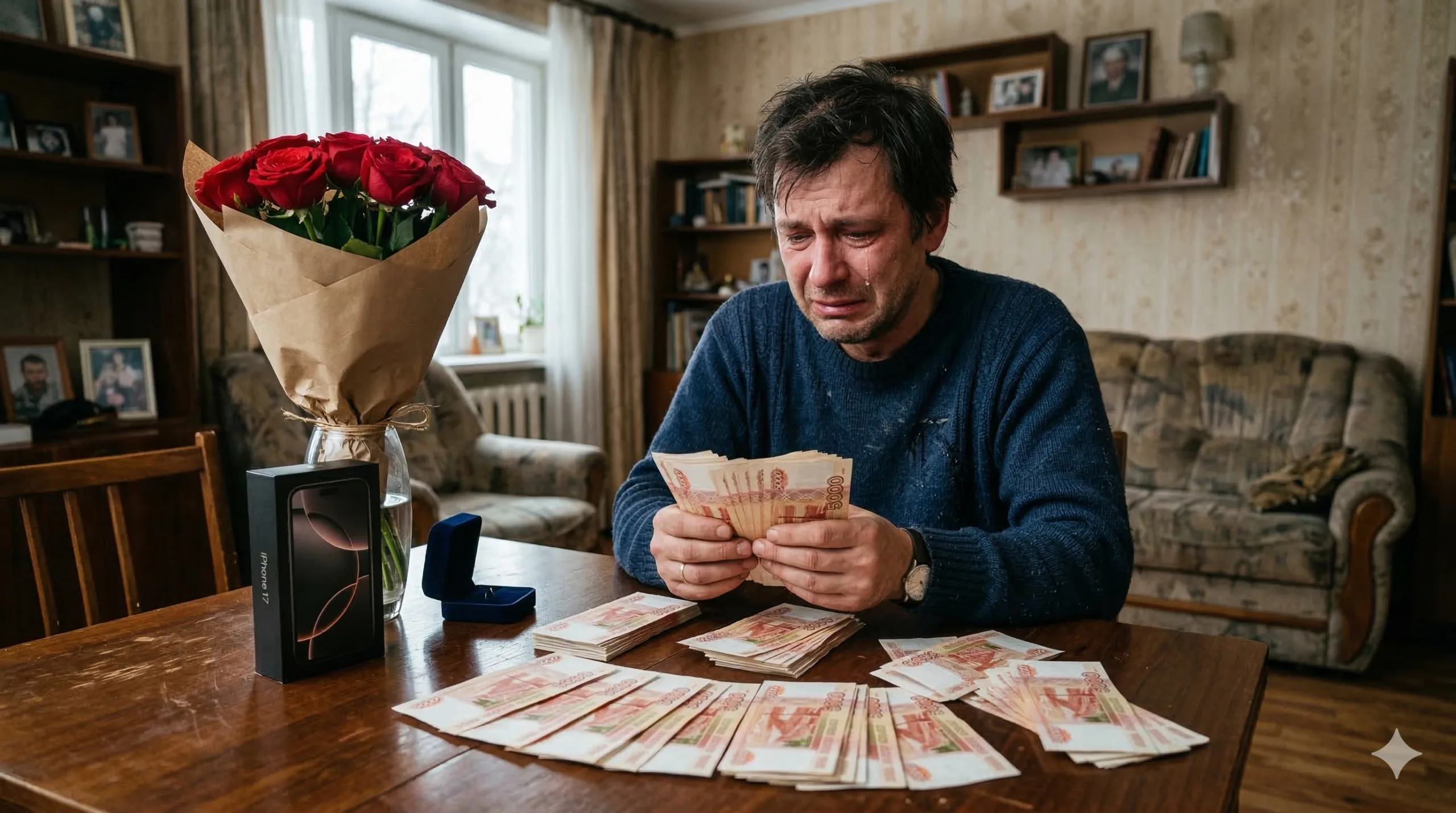 В Крымске подсчитали, сколько мужчины потратили на 8 Марта