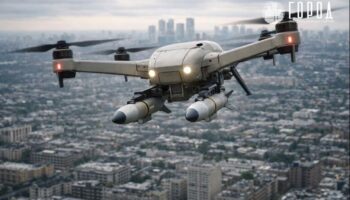 В Крымском районе из-за падения обломков БПЛА загорелась электростанция