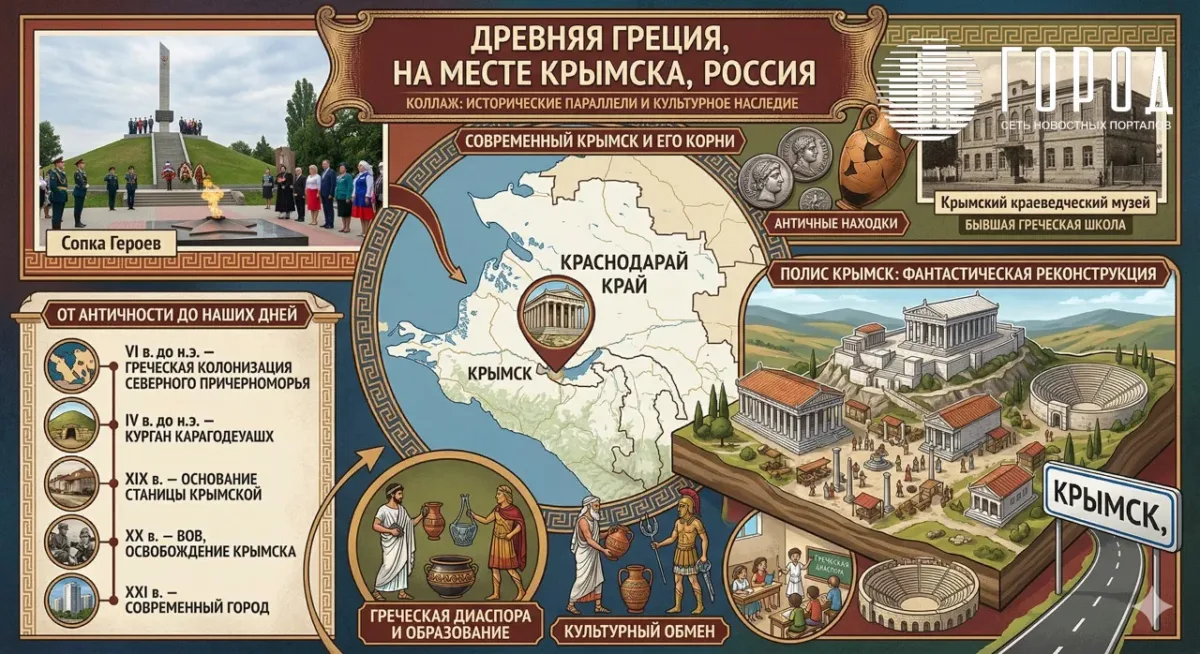 От Эллады до наших дней: греческая история земель Крымского района