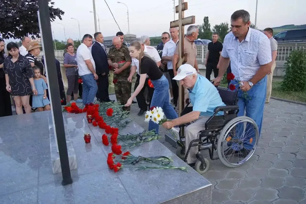 Памятное мероприятие по жертвам наводнения 2012 года 2