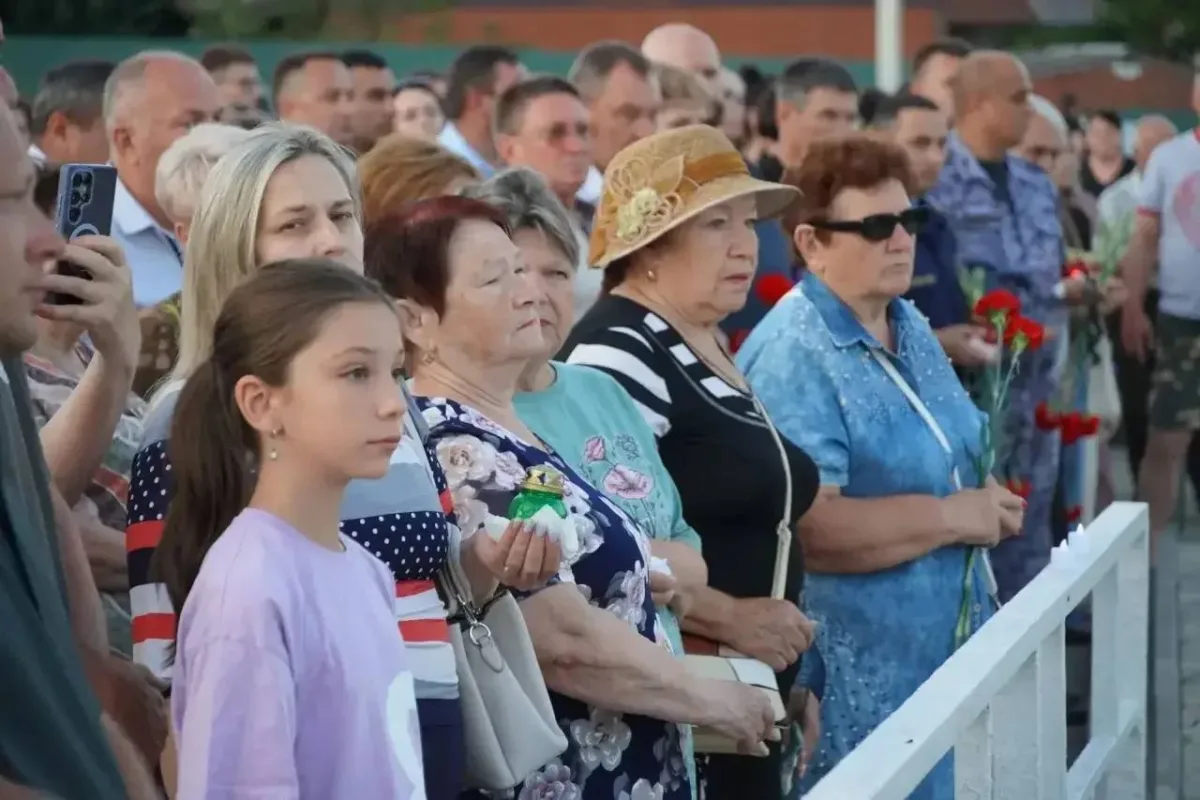 Памятное мероприятие по жертвам наводнения 2012 года 3