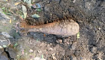 Жители нашли мину возле «Сопки Героев» в Крымском районе